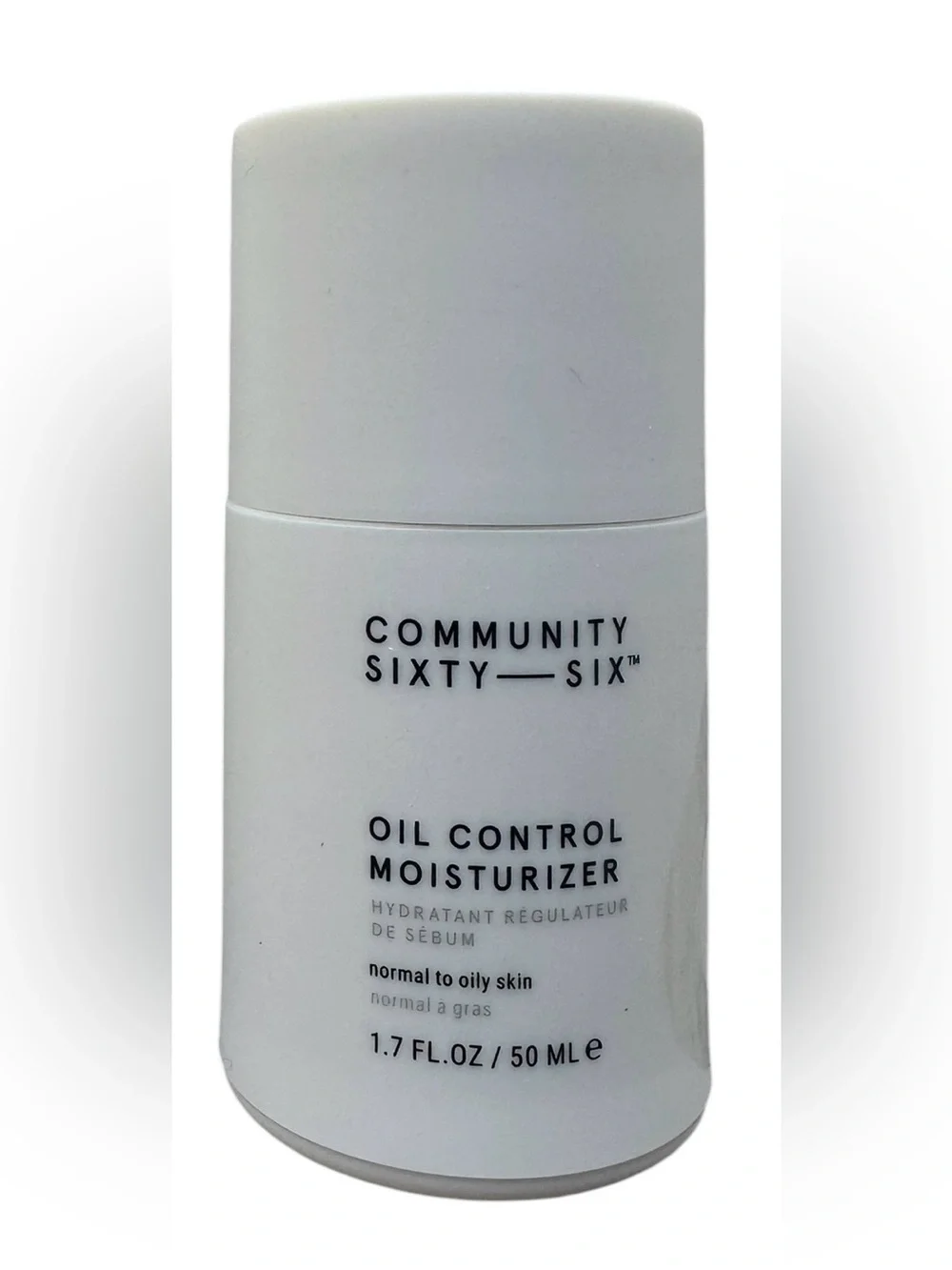 Community Sixty-Six Resurfacing Night Cream & Oil Control Moisturizer Bundle NIB